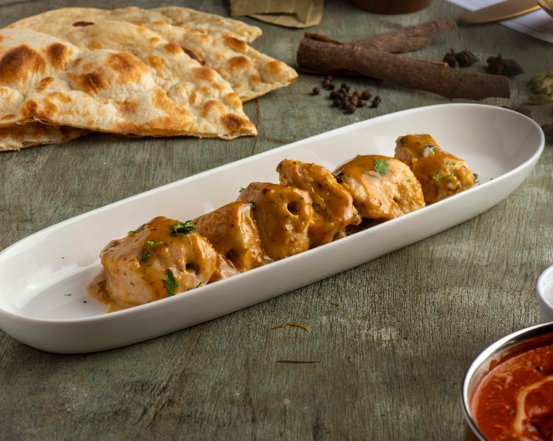 Malai Peanut Chicken Tikka