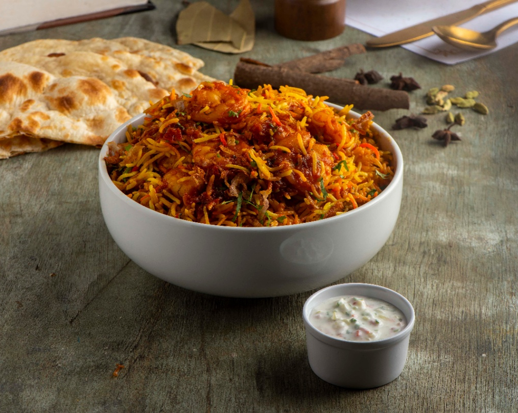 Prawns Biryani