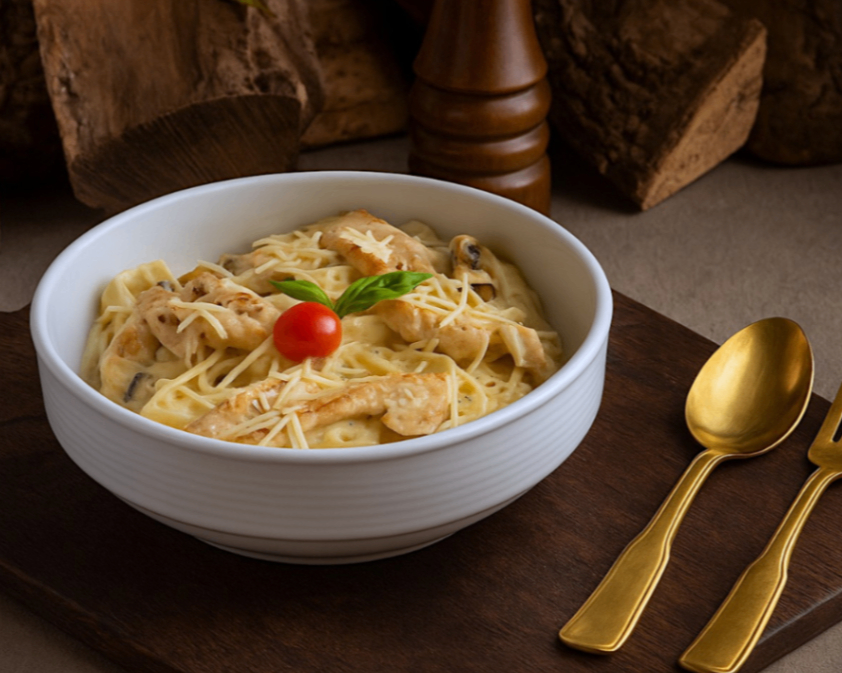 Tagliatelle Chicken Alfredo