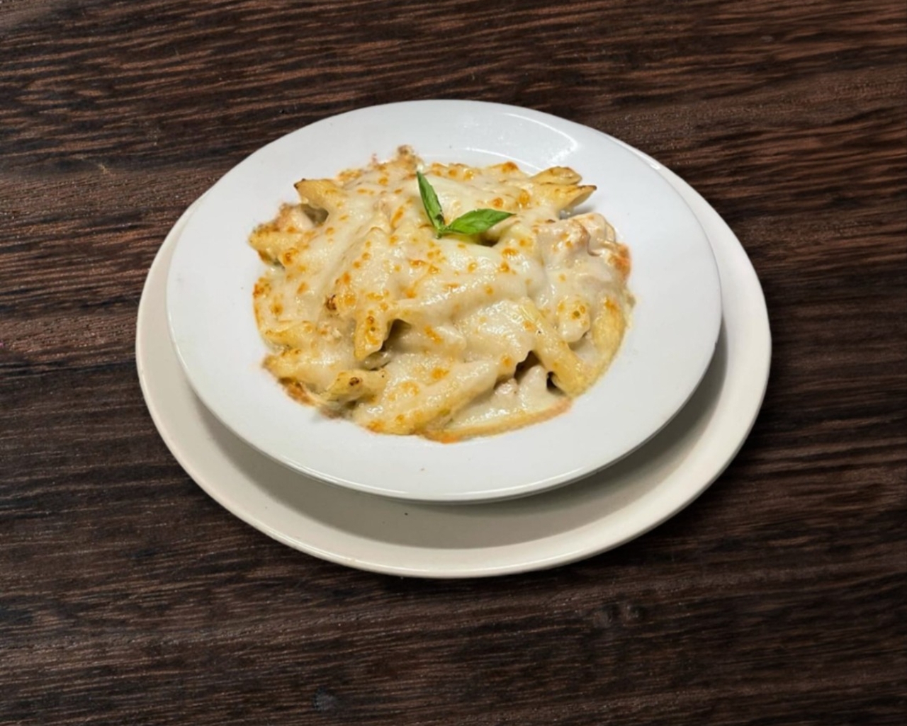 Baked Penne pasta with Chicken