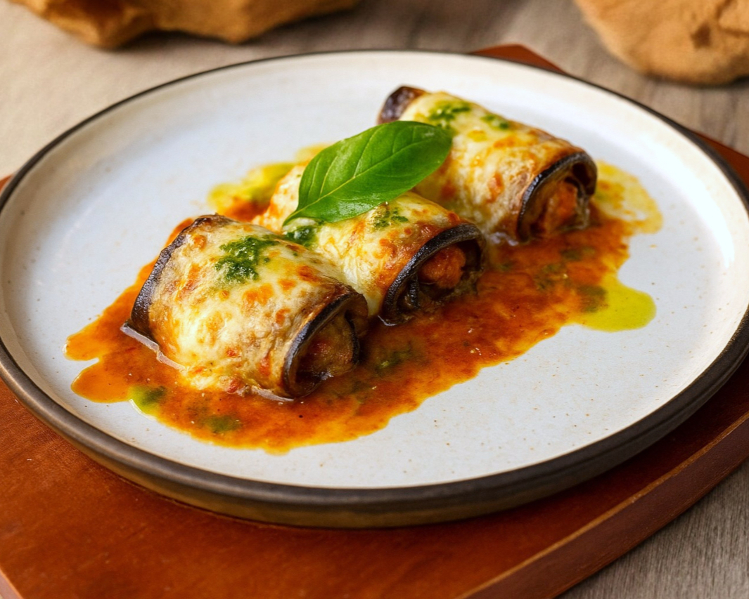 Eggplant rolls